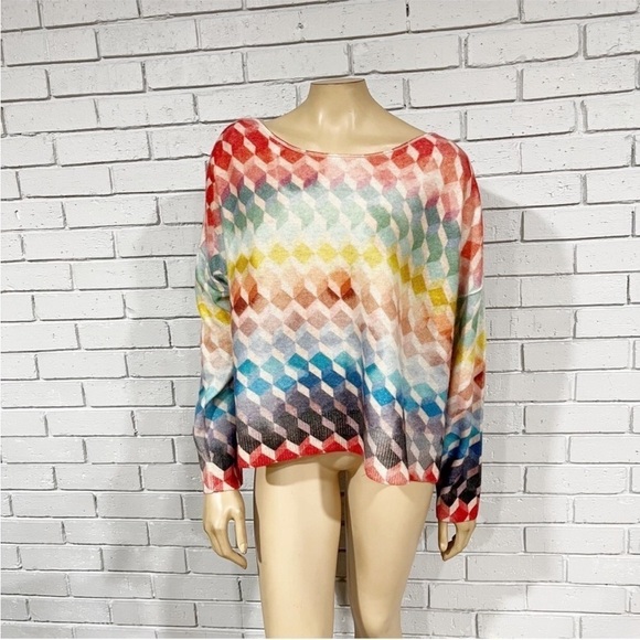 Pilcro‎ Women’s Lani Cashmere Boatneck Large Sweater